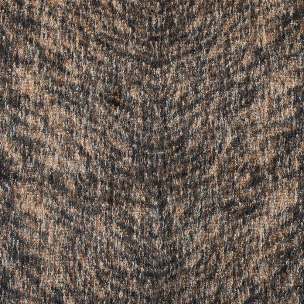 Cavalli Black and Dachshund Brown Alpaca Coating