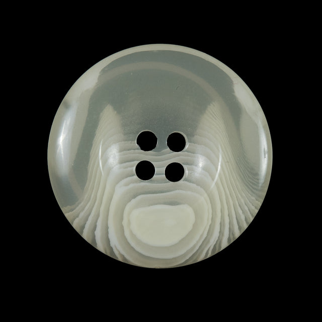 Yellow Translucent Plastic Button - 45L/28mm