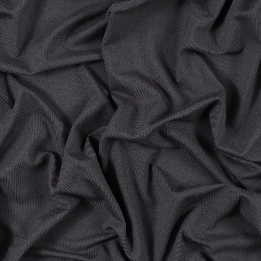 Stretch Bamboo Jersey - Gray - Willow Collection