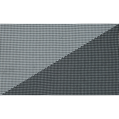 Black and White Double Faced Woven Cotton Blend Full