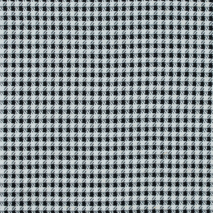 Black and White Double Faced Woven Cotton Blend