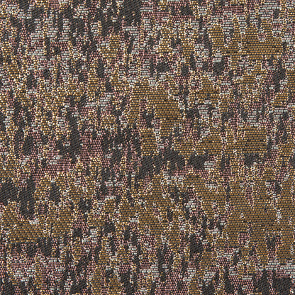 Metallic Gold and Pink Abstract Jacquard Detail
