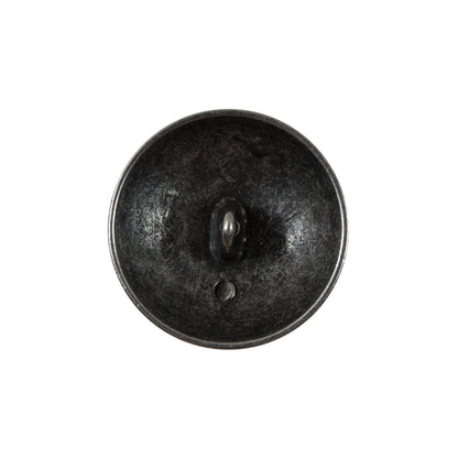 Silver Coat of Arms Crest Metal Button - 36L/23mm Detail