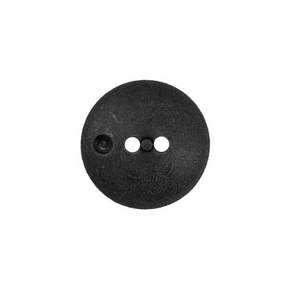 Black Matte 2-Hole Plastic Button - 30L/19mm Detail
