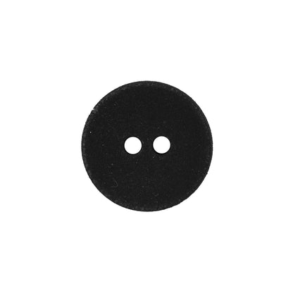 Black Matte 2-Hole Plastic Button - 30L/19mm