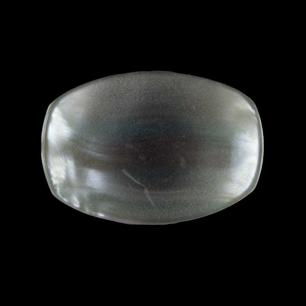 Gray Iridescent Plastic Shank Back Button - 44L/28mm