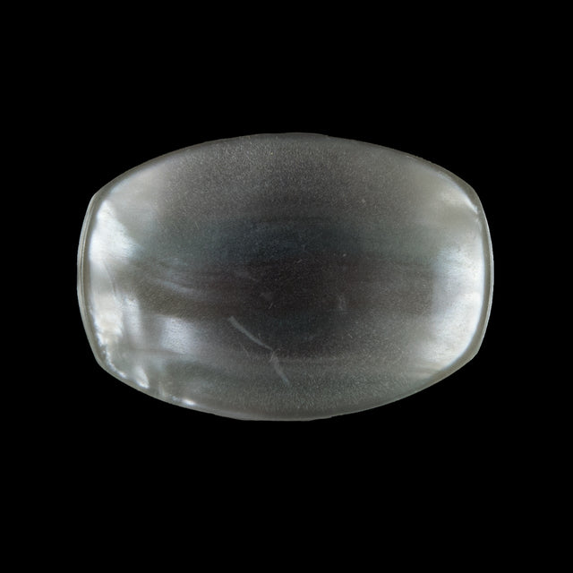 Gray Iridescent Plastic Shank Back Button - 44L/28mm