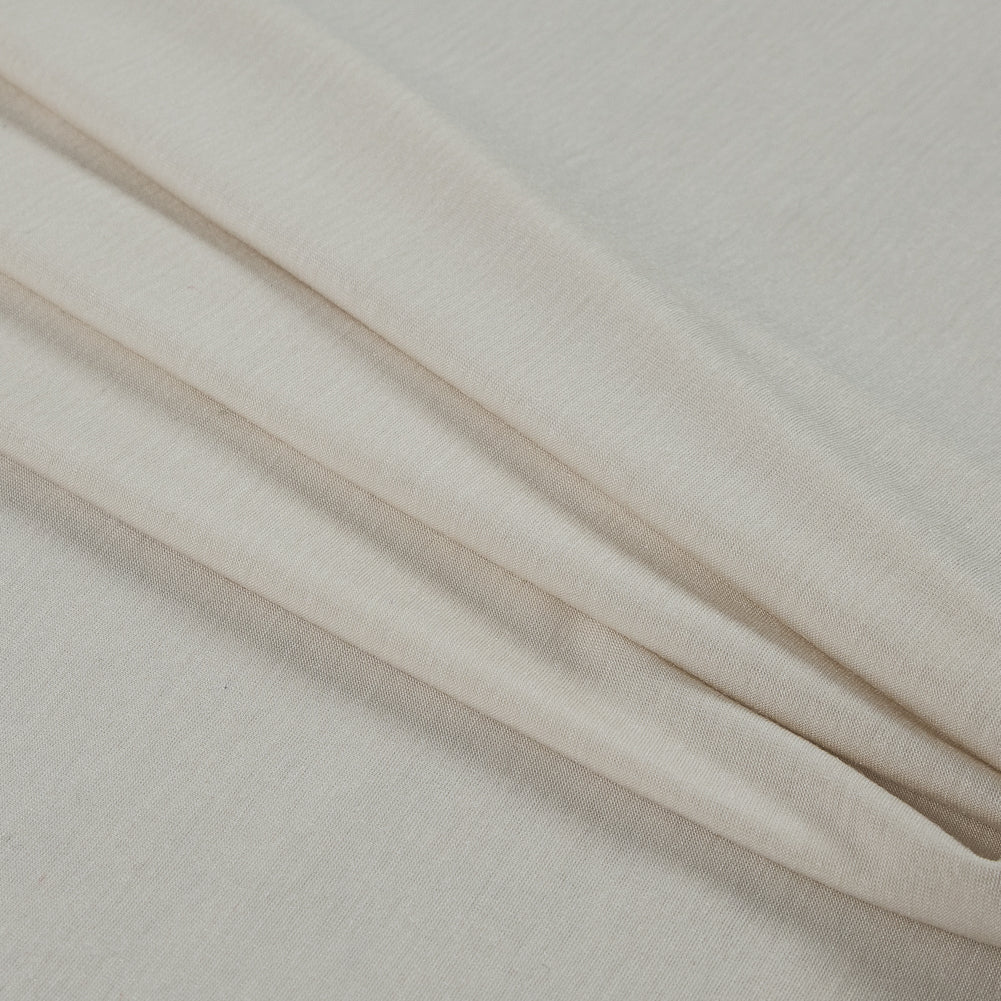 Italian Heathered Seedpearl Rayon Jersey - Folded