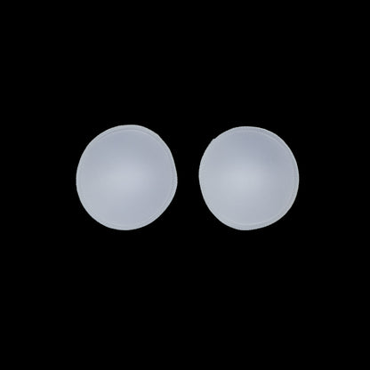 White Round Bra Cup - A-Cup - Detail