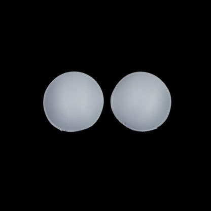 White Round Bra Cup - A-Cup