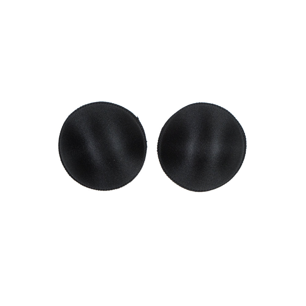 Black Round Bra Cup - A-Cup - Detail