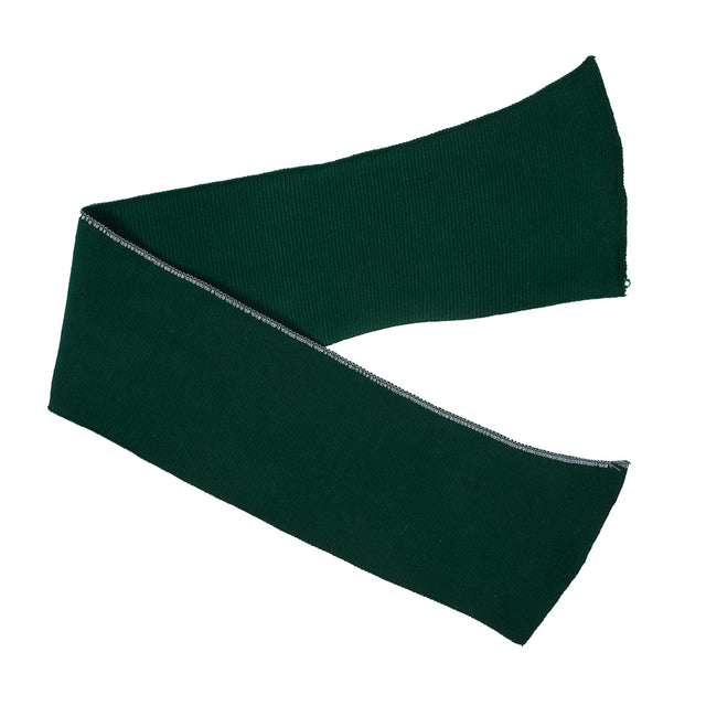 Forest Green Heavy Rib Knit Trim - 7" x 38"