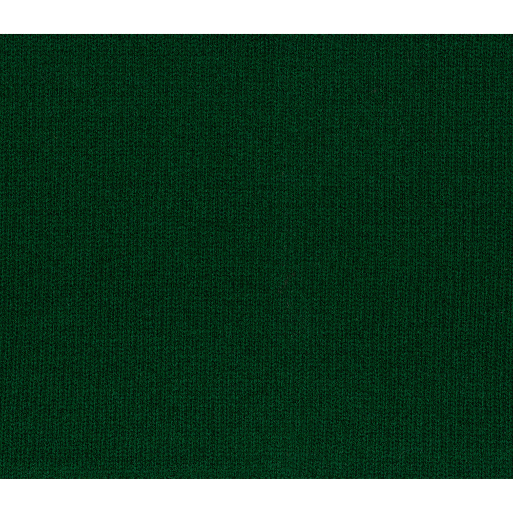 Dark Green Rib Knit Trim - 7" x 38"