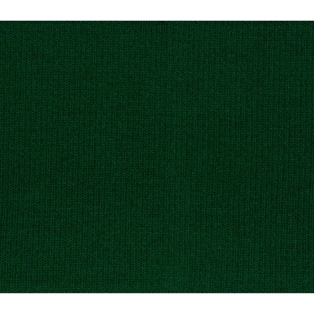 Dark Green Rib Knit Trim - 7" x 38"