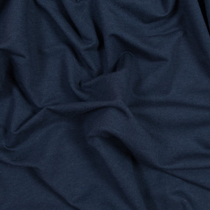 Bamboo Stretch French Terry - Marine - Emei Collection