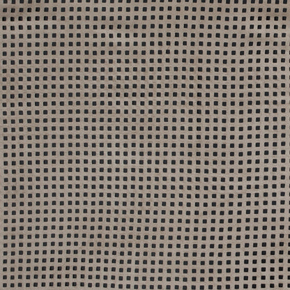 Italian Rubby Tan Square Perforated Faux Suede