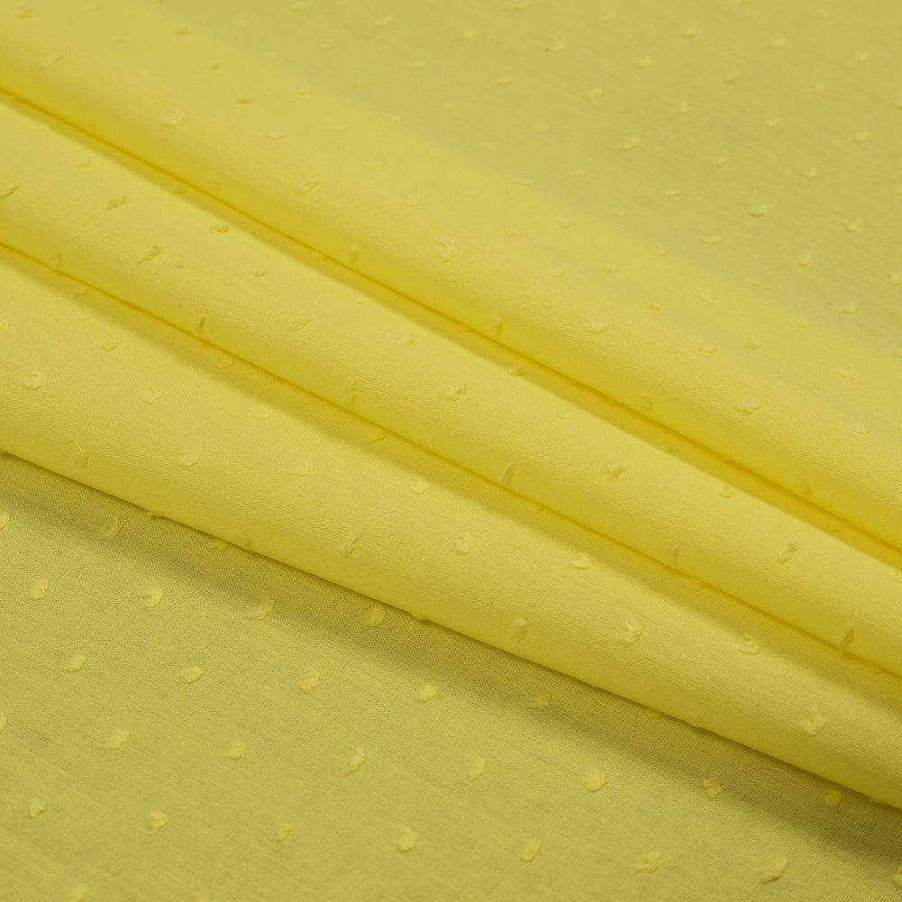 Italian Lemonade Cotton Swiss Dot Detail