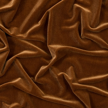 Stretch Velour - Cognac - Persica Collection