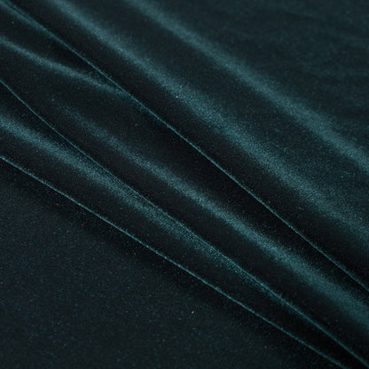 Stretch Velour - Hunter Green - Persica Collection Detail