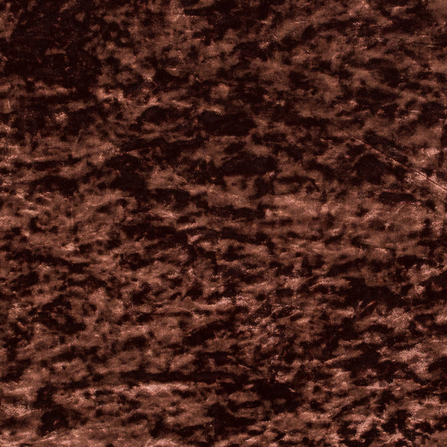 Stretch Crushed Velour - Chocolate