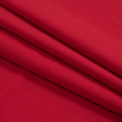 Stretch Ponte Knit - Red - Papilio Collection Folded