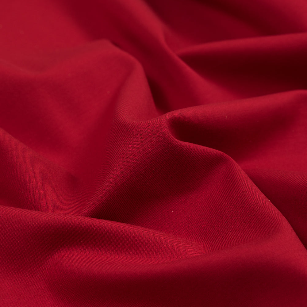 Stretch Ponte Knit - Red - Papilio Collection Detail