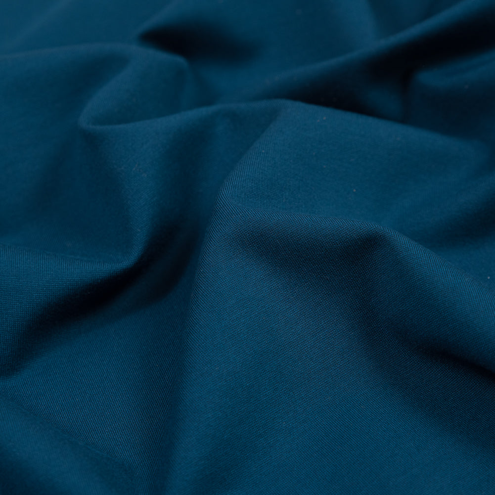 Stretch Ponte Knit - Dark Teal - Papilio Collection Detail