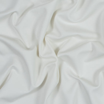Stretch Ponte Knit - Whisper White - Papilio Collection