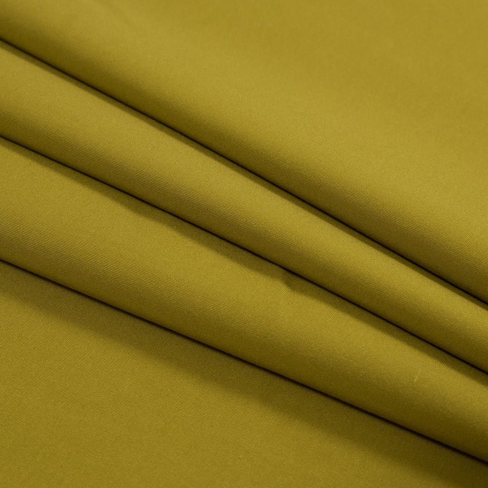 Stretch Ponte Knit - Chartreuse - Papilio Collection Folded