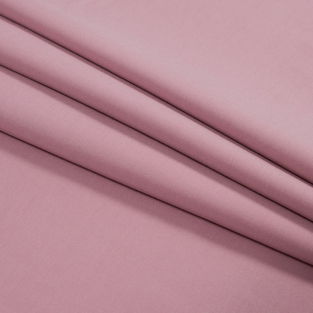 Stretch Ponte Knit - Dusty Rose - Papilio Collection Folded
