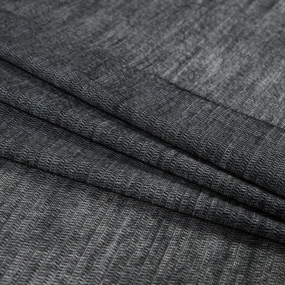 Heathered Black Warp Knitting Fusible Interfacing Detail