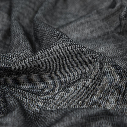 Heathered Black Warp Knitting Fusible Interfacing Full