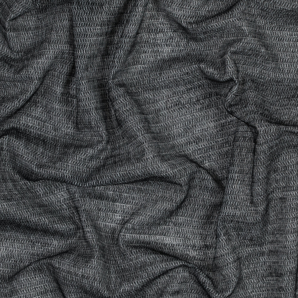 Heathered Black Warp Knitting Fusible Interfacing