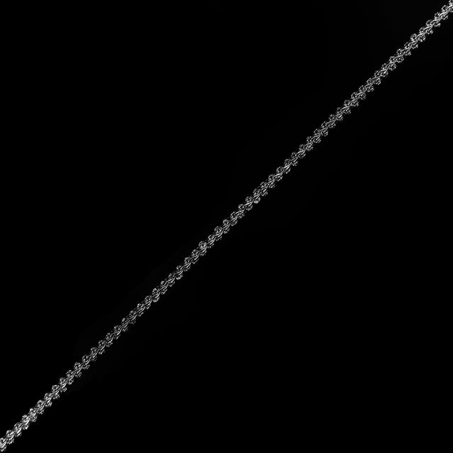 Metallic Silver Braid - 0.25"