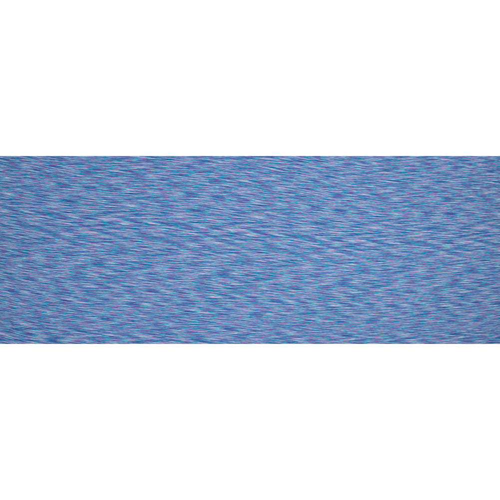 Performance Jersey, Wicking and Anti-Microbial - Calm Pacific Striated Folded