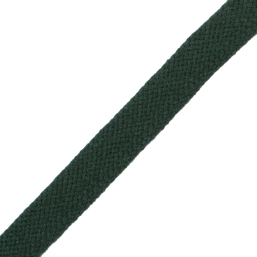 Green Foldover Webbing - 0.75" Detail