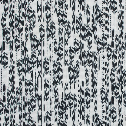 Italian Green and White Abstract Polyester Canvas