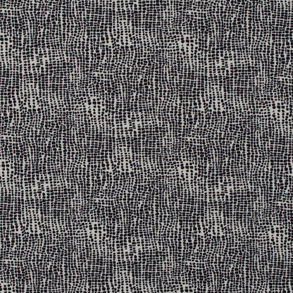 Italian Ivory Reptilian Digitally Printed Stretch Polyester