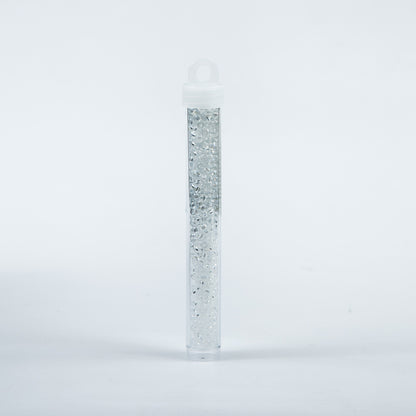 Clear Crystal Czech Seed Beads - Size 6 - Detail