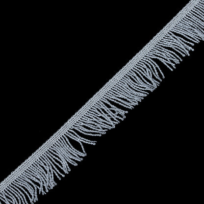 Silver Metallic Twisted Fringe - 2