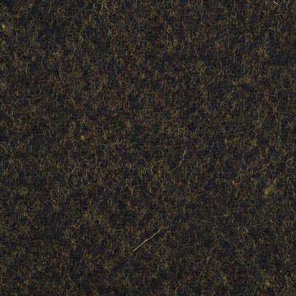Navy Blue and Yellow Felted Wool Coating Detail