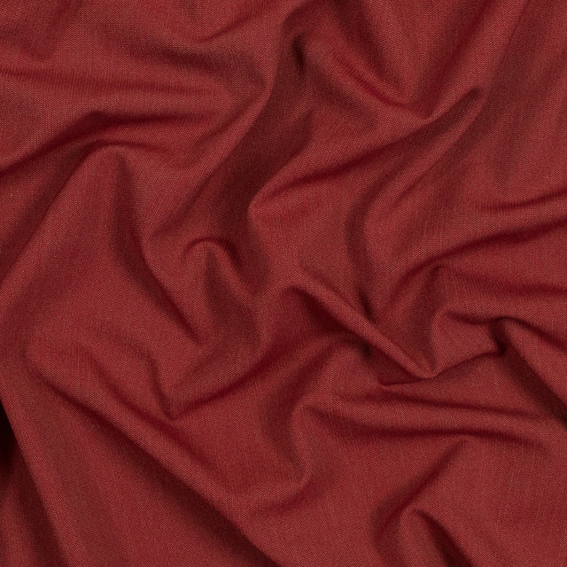 Red and Green Stretch Polyester Woven