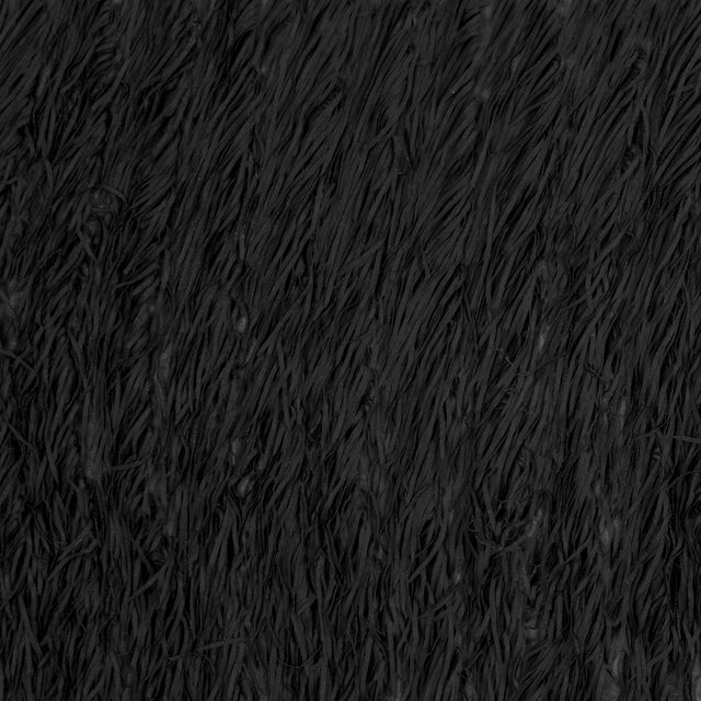 Black Chiffon Fringe Fabric