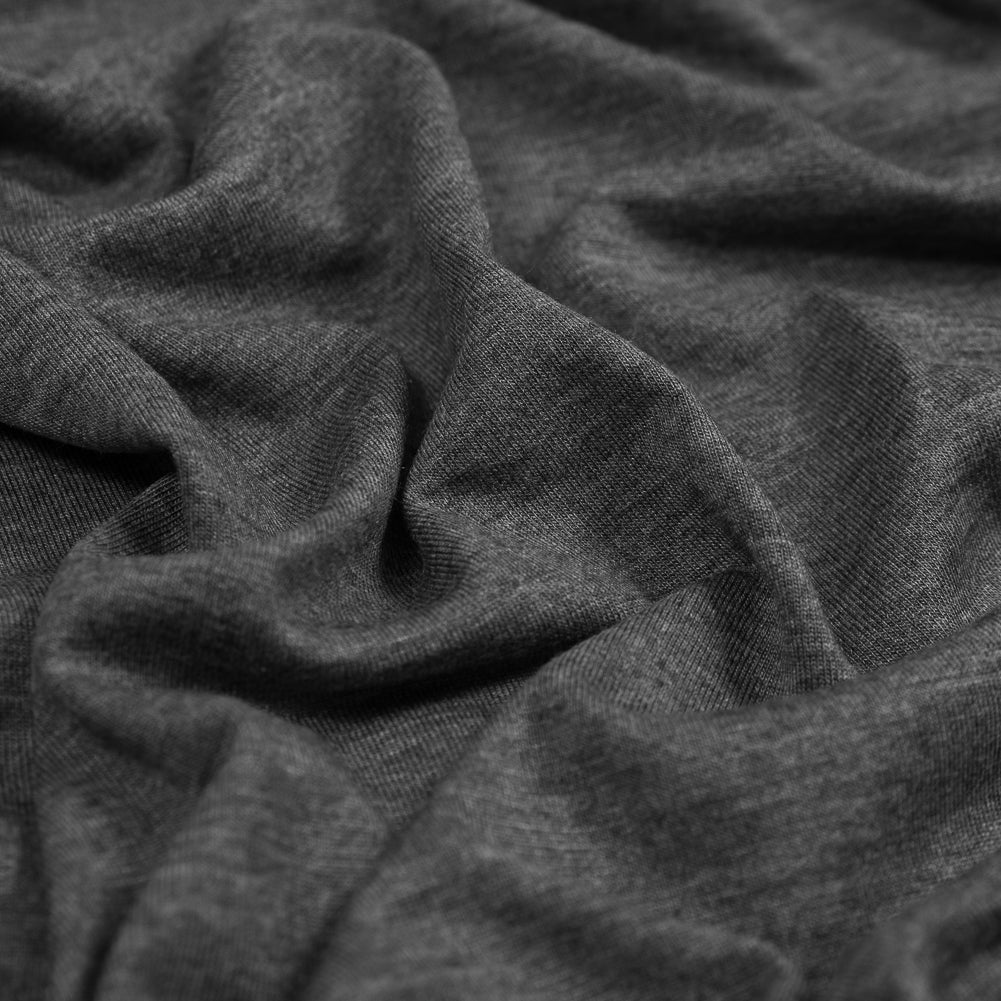 Heather Gray Modal Jersey - Detail