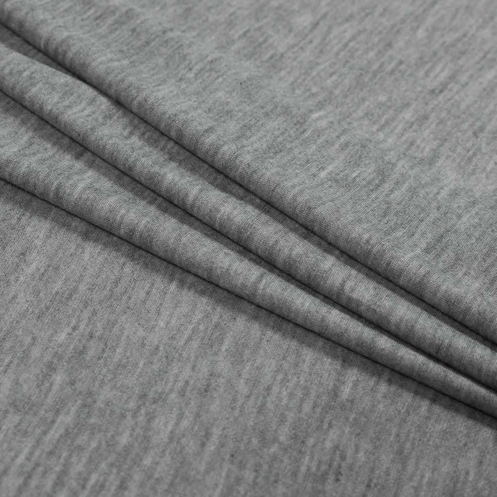 Heather Steeple Gray Modal Jersey Folded