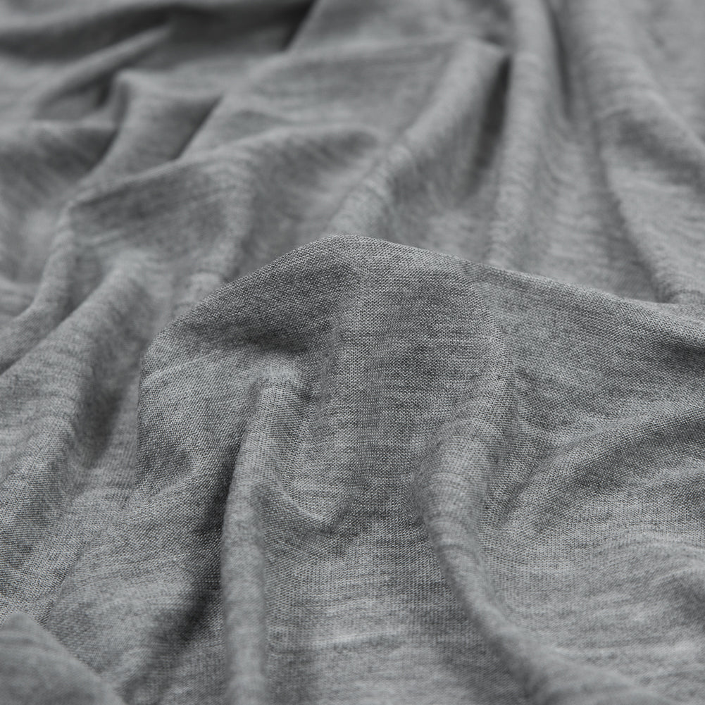 Heather Steeple Gray Modal Jersey Detail