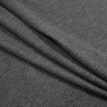 Charcoal Gray Modal Jersey - Folded
