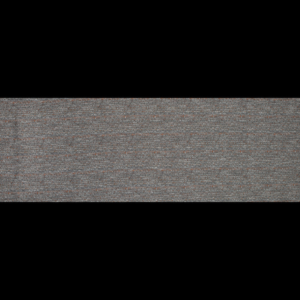 Truffle, Orange and White Cotton Tweed - Full