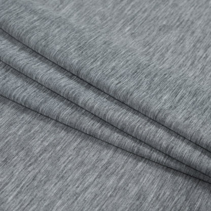 Light Heathered Gray Rayon Jersey - Folded