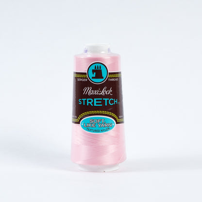 Maxilock Medium Pink Stretch Serger Thread